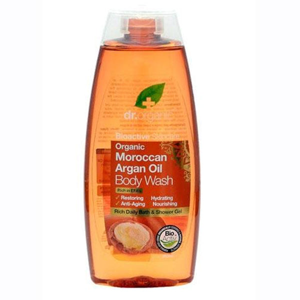 Dr. Organic - Økologisk body wash med Argan oil - 250 ml