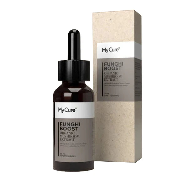 Funghi Boost 30 ml fra Wetality ( Svampe : Reishi, Chaga, Lions Mane og Cordyceps ) - Alt i Sundhed
