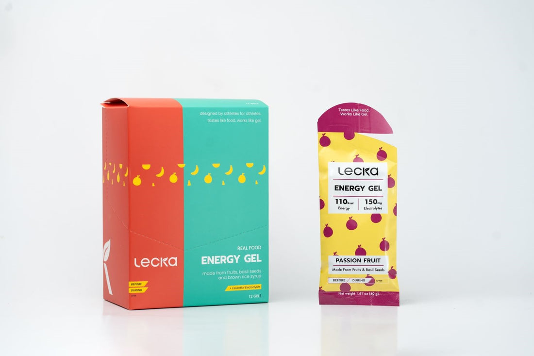 12 Naturlig energigel med essentielle elektrolytter ( Passionsfrugt )