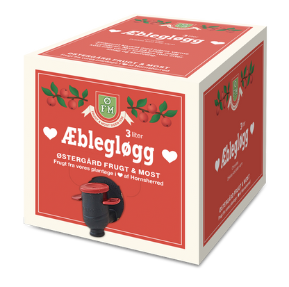 Alkoholfri æblegløgg- 3 Liter