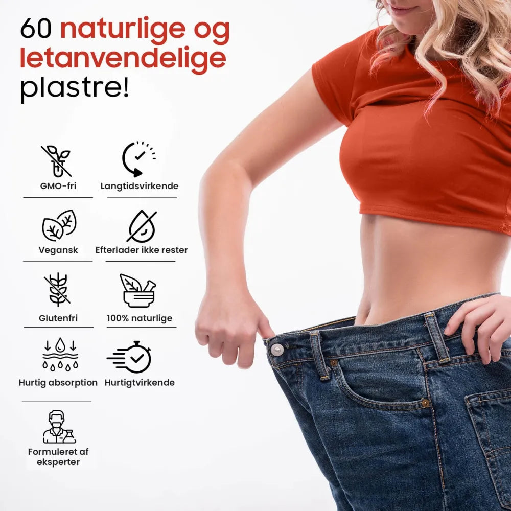 Guarana Slankeplastre 60 plastre | Til fedtforbrænding og energi