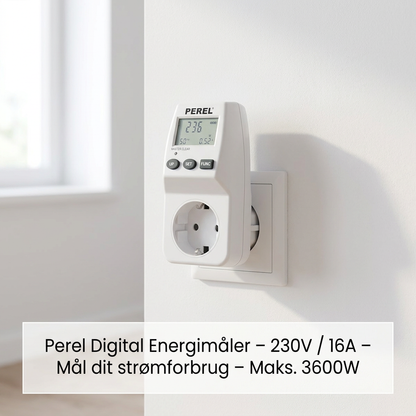 Perel - Digital energimåler