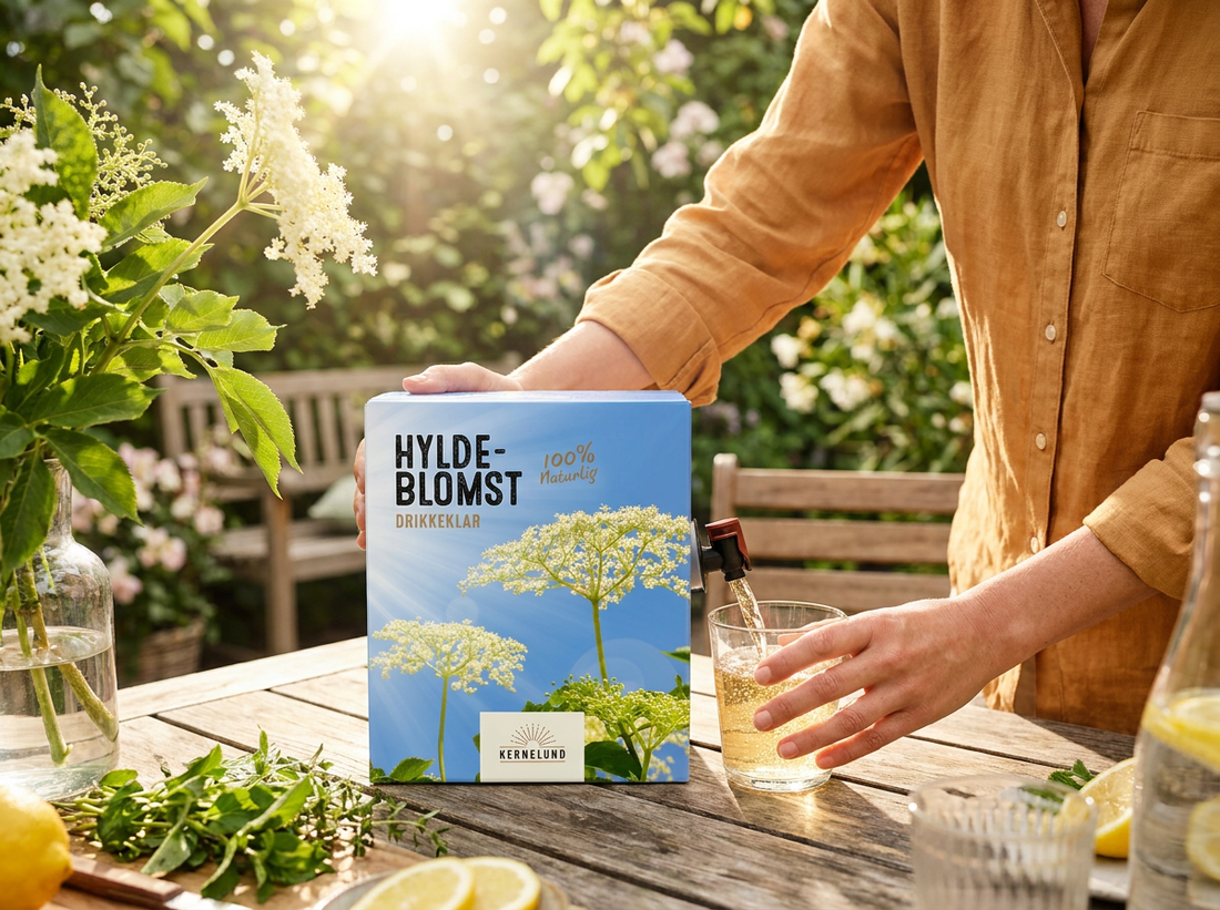 Hyldeblomst saft - 3 Liter