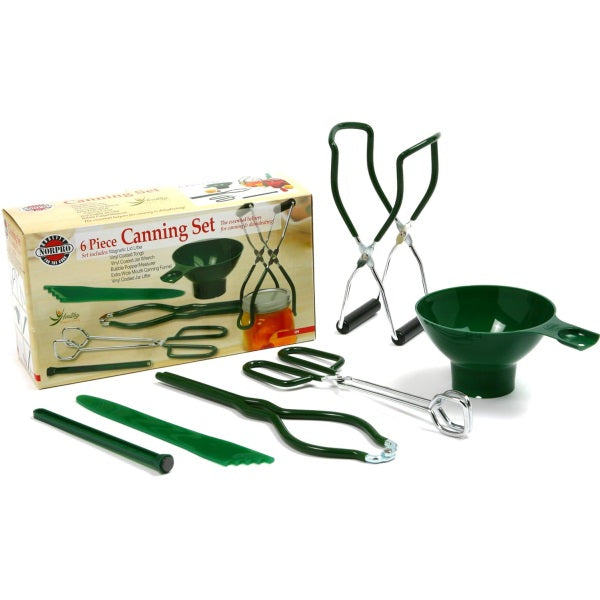 Norpro Canning Essentials Boxed Set, 6 Piece Set ( Henkognings sæt ) - Alt i Sundhed
