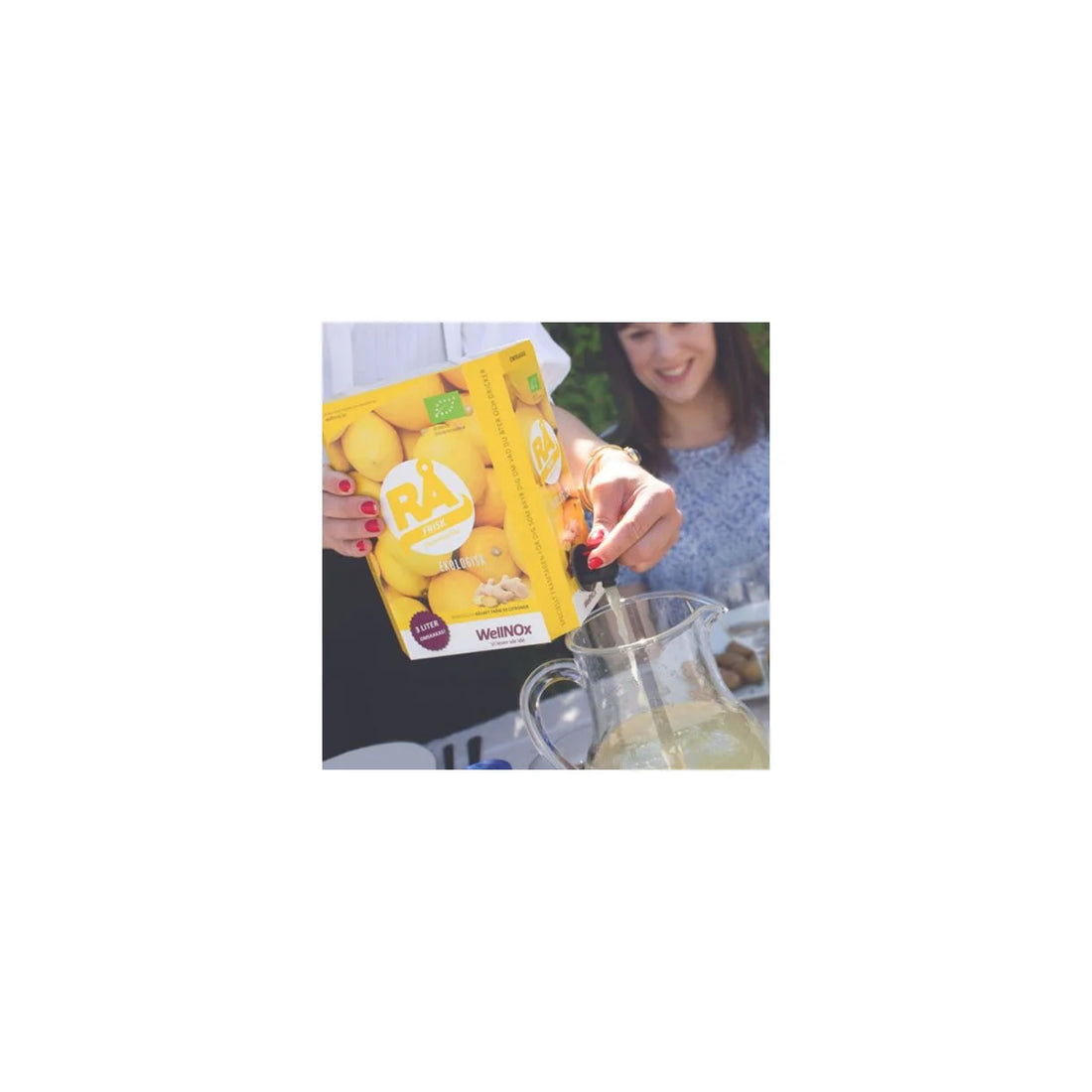 RÅ™ - ØKO Citron &amp; Ingefær - Koldpresset ( 3 Liter ) - Alt i Sundhed