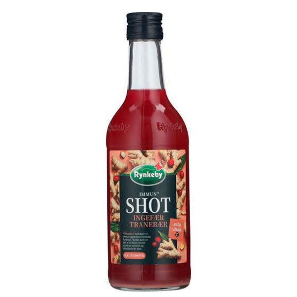 Ingefær/tranebær shot, 500 ml