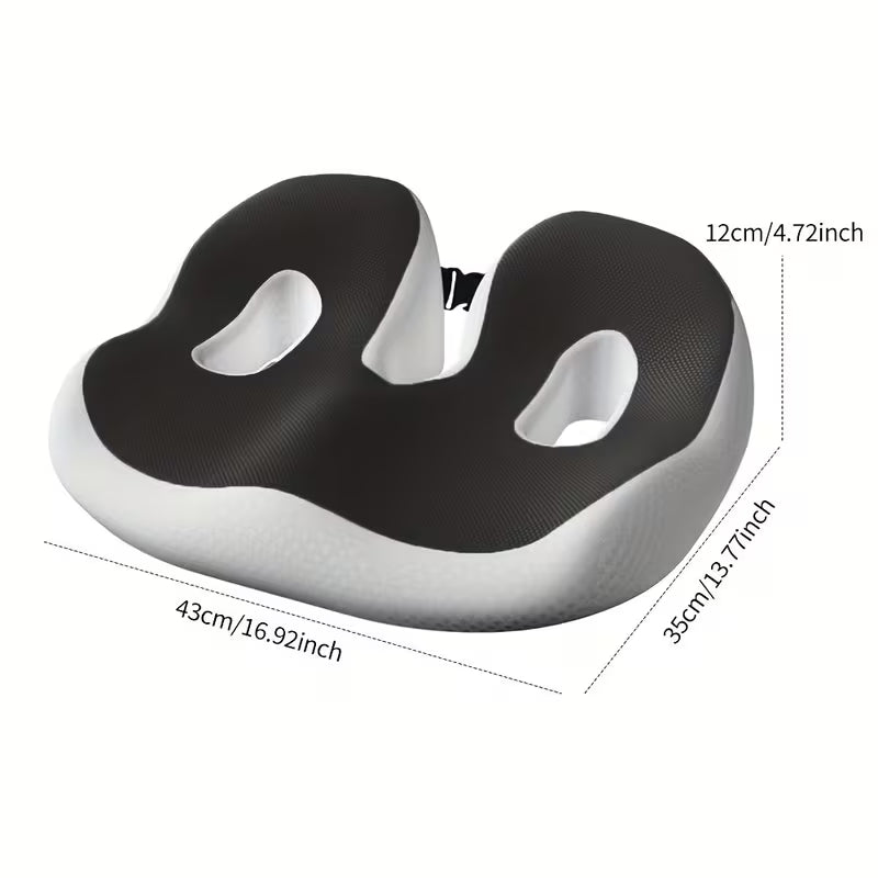 Sædepude med langsomt tilbagefjedrende fyld