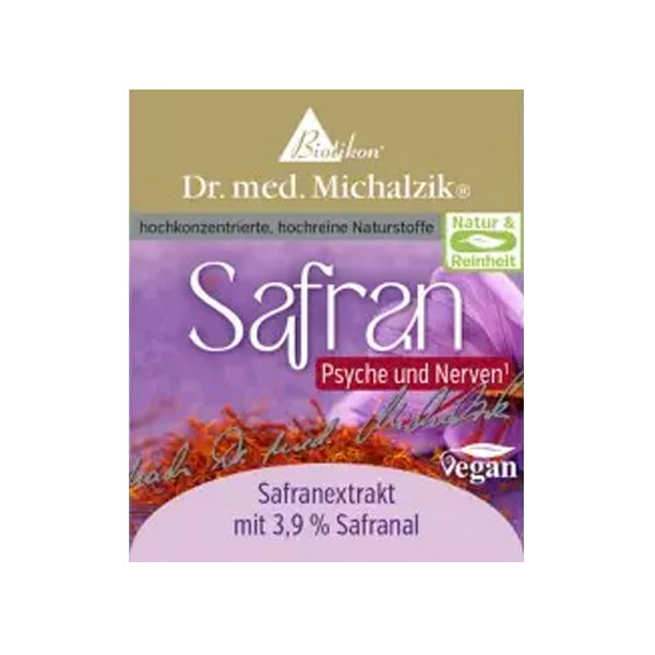 Safran Ekstrakt, 30mg med 3,9% Safranal - 90 kapsler