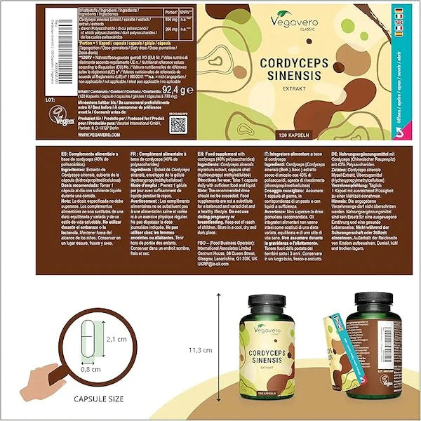 Cordyceps Sinensis ( 60 Capsules)