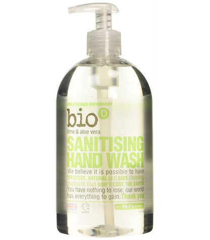 BIO-D - Antibakteriel Håndsæbe - Lime og Aloe Vera - 500 ml