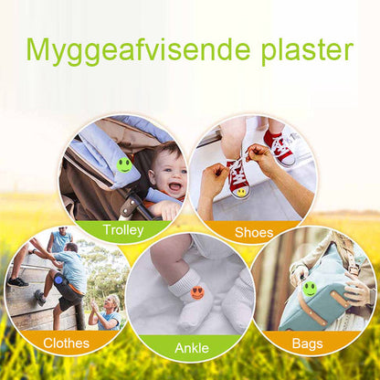 Myggeafvisende plaster