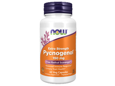Now Pycnogenol 150 mg Extra Strength 60 Veg Capsules