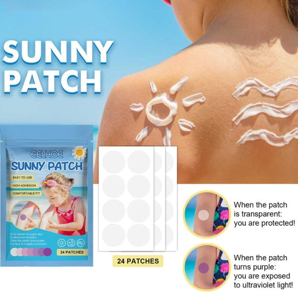 Solcreme plaster UV-detektion til børn og voksne