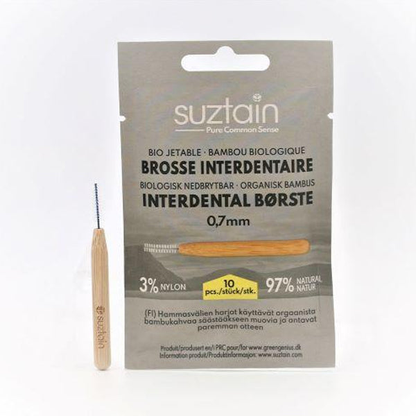 Suztain - Mellemrumsbørster - 0.7mm - 10 stk